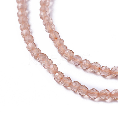 Glass Beads Strands G-F596-47N-2mm-1
