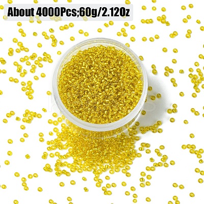 200G Glass Seed Beads SEED-YW0002-85B-1