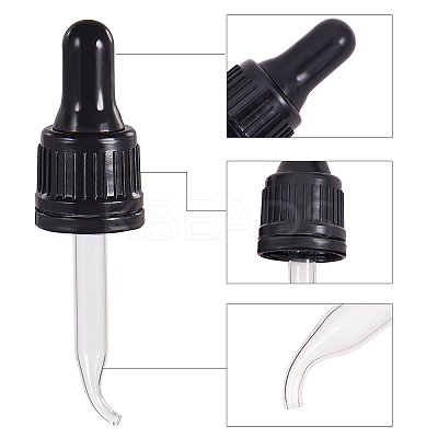 Essential Oil Bent Tip Glass Dropper TOOL-PH0017-20-1