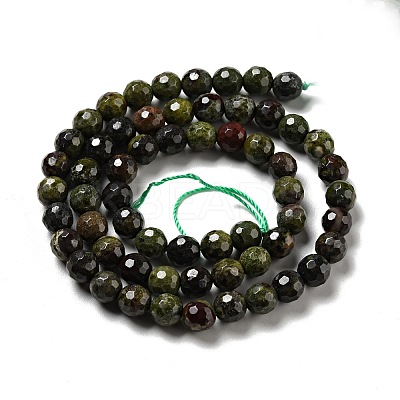 Natural Dragon Blood Beads Strands G-E571-30A-1