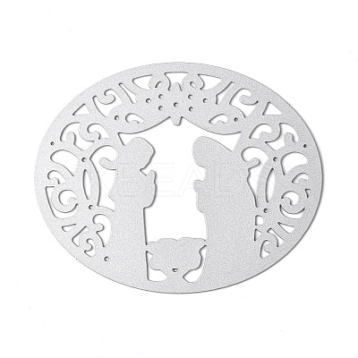 Carbon Steel Cutting Dies Stencils DIY-WH0170-168-1