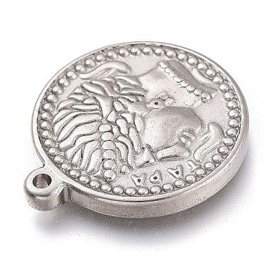Non-Tarnish 304 Stainless Steel Pendants LS-STAS-Z017-01P-1