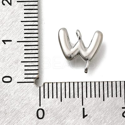 Brass Connector Charms KK-P295-01P-W-1
