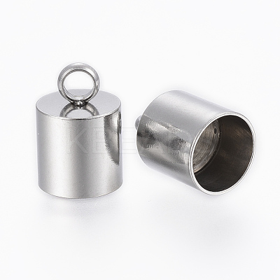 Tarnish Resistant 201 Stainless Steel Cord Ends STAS-H410-20P-B-1