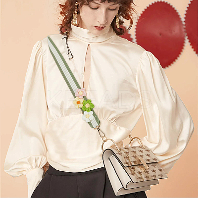Polycotton Wide Bag Straps DIY-WH0304-697B-1