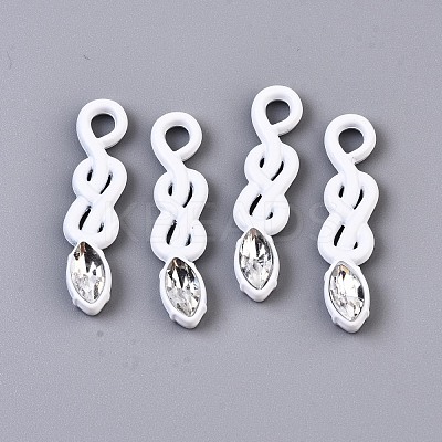 Spray Painted Alloy Pendants PALLOY-S132-229-RS-1