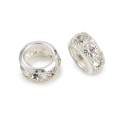 Brass Rhinestone Beads KK-U071-02B-01S-1