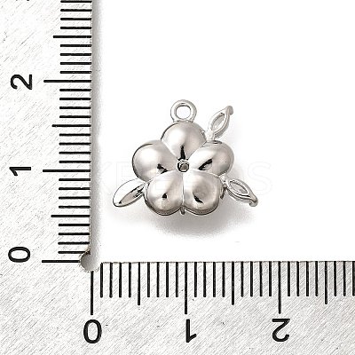 Brass Micro Pave Cubic Zirconia Pendants KK-Q035-11P-1