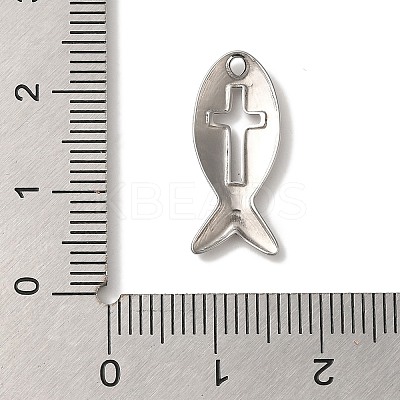 Non-Tarnish 304 Stainless Steel Pendants STAS-M017-02P-1