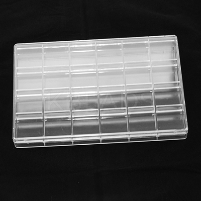 Plastic Bead Containers CON-S026-1