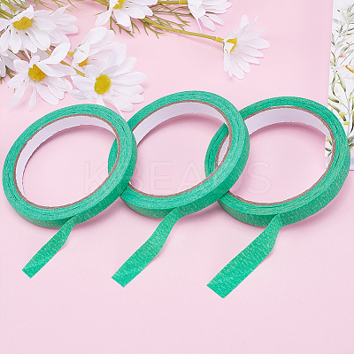 3 Rolls 3 Colors Crepe Paper Masking Tape AJEW-GF0008-71C-1
