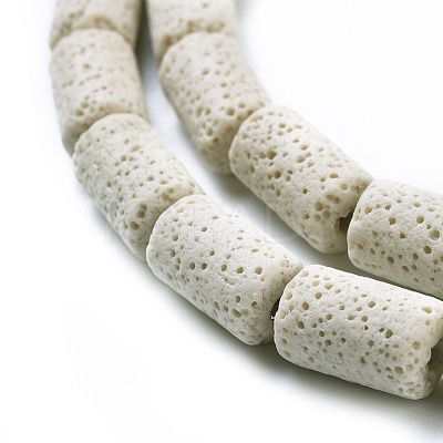 Natural Lava Rock Beads Strands G450-B05-1