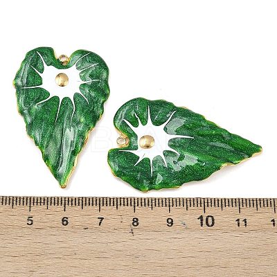 304 Stainless Steel Enamel Pendants STAS-C158-02G-03-1