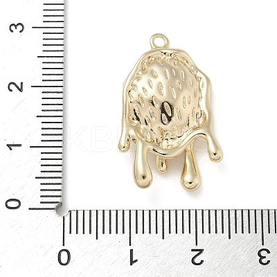 Brass Enamel Pendants KK-M308-04G-03-1
