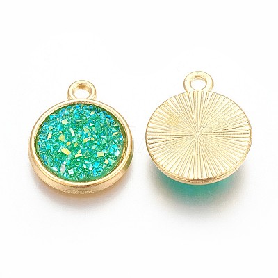 Resin Pendants RESI-F015-A13-1