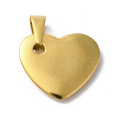 PVD Vacuum Plating 304 Stainless Steel Pendants STAS-B069-06G-1