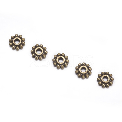 Gear Tibetan Style Alloy Spacer Beads LS-MAB145-NF-1
