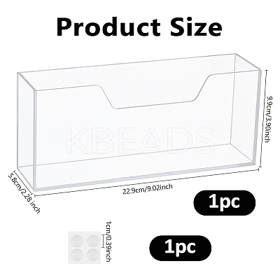 Acrylic Disposable Towel Holder for Bathroom ODIS-WH0043-219-1