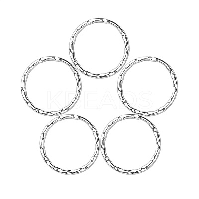 304 Stainless Steel Split Key Rings STAS-PH0005-05-1