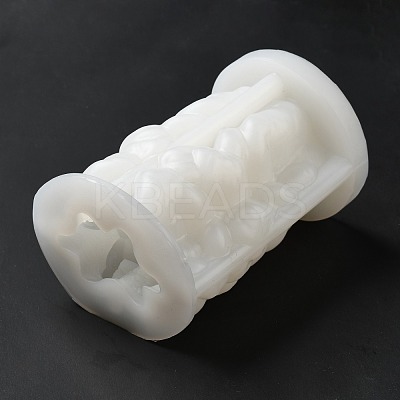 Embossed Pillar DIY Candle Silicone Molds CAND-B001-01-1
