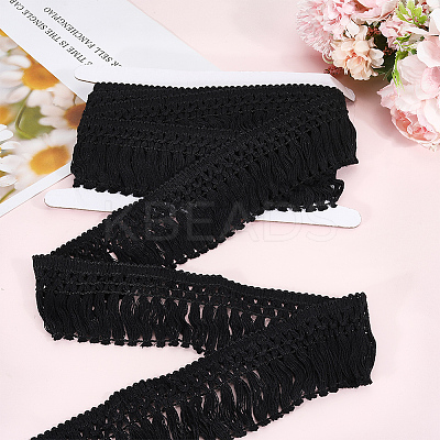 Cotton Lace Fringes Tassel Trimmings OCOR-GF0005-07B-04-1