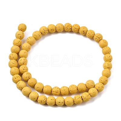 Dyed Synthetic Lava Rock Beads Strands GG-CBAAE19-06B-05-1