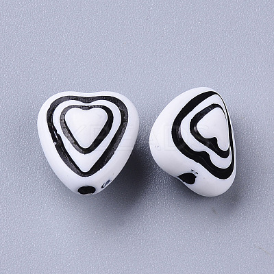 Craft Style Acrylic Beads MACR-T035-006A-1