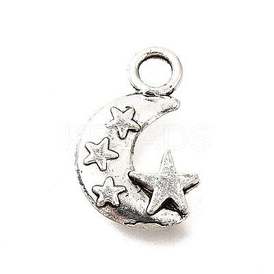 Tibetan Style Alloy Pendants TIBE-L008-14AS-1