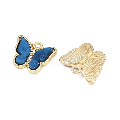 Alloy & Acrylic & Crystal Rhinestone Pendants FIND-G100-06G-1