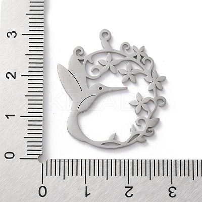 Anti-Tarnish 304 Stainless Steel Pendants STAS-S149-07P-1