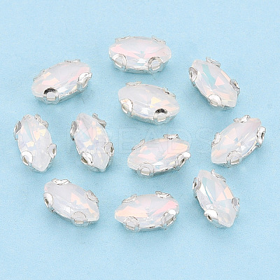 Sew on Rhinestone Montee Beads KK-T071-05E-1