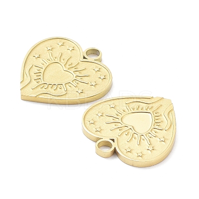 Ion Plating(IP) 316L Surgical Stainless Steel Pendants STAS-Q247-11G-1