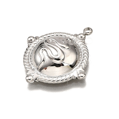 304 Stainless Steel Pendants STAS-M116-06P-1