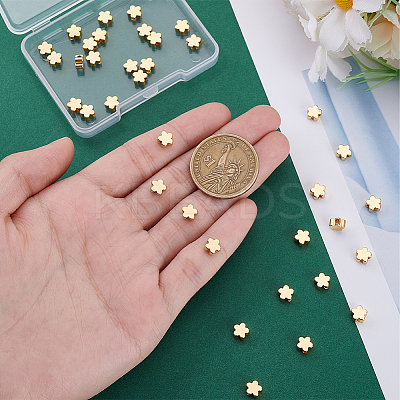 36Pcs Brass Beads KK-LP0001-47-1