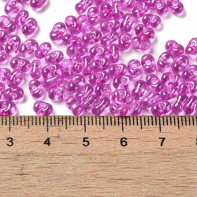 Baking Glass Seed Beads SEED-K009-07A-09-1