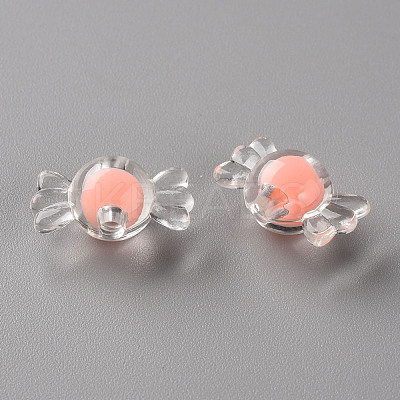 Transparent Acrylic Beads X-TACR-S152-03A-1