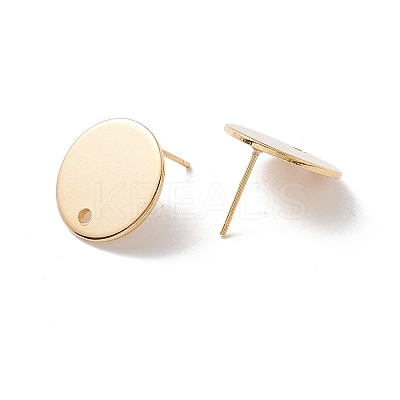 201 Stainless Steel Stud Earring Findings STAS-P308-09C-G-1