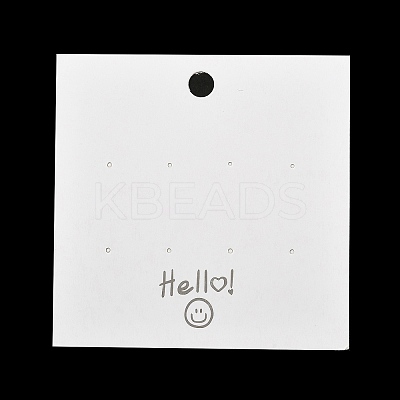 Paper Earring Display Cards CDIS-F007-06-1