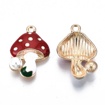 Eco-Friendly Alloy Enamel Pendants LS-X-ENAM-Q437-045-NR-1