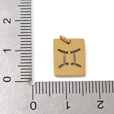 304 Stainless Steel Charms STAS-R001-03G-03-1