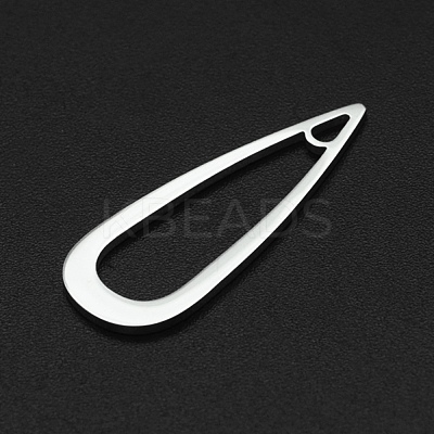 Tarnish Resistant 201 Stainless Steel Pendants STAS-R111-LA104-1