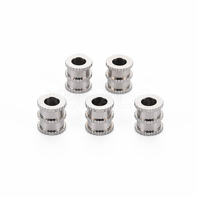Non-Tarnish 201 Stainless Steel Beads STAS-N088-36P-1