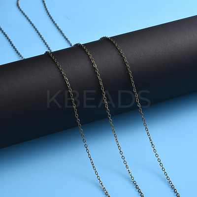 3.28 Feet Brass Cable Chains X-CHC-T008-06B-AB-1