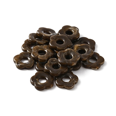 Acrylic Beads MACR-WH0007-26N-1