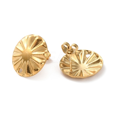 304 Stainless Steel Stud Earring Findings STAS-P328-14G-1