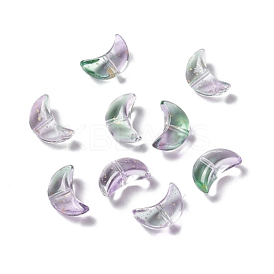 Electroplate Transparent Glass Bead LS-EGLA-H102-07C-1