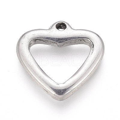 Tarnish Resistant 304 Stainless Steel Charms STAS-H117-15P-1