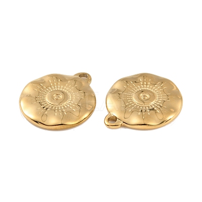 Ion Plating(IP) 304 Stainless Steel Pendants STAS-D051-27G-1