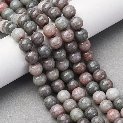 Ombre Effect Dyed Glass Beads Strands X-GLAA-T031-01O-12-1