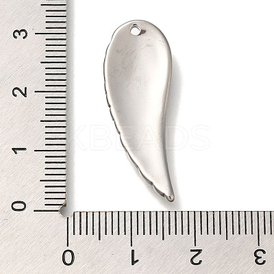304 Stainless Steel Rhinestone Pendants STAS-P371-060P-1